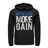 Women's CHIN UP More Pain More Gain  Adult Pull Over Hoodie