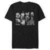 Men's Mickey & Friends Mickey Mouse Best Friend Gray Grayscale Panels  Adult T-Shirt