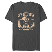 Men's Professional Bull Riders Cowboy Tough  Adult T-Shirt