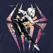 Men's Marvel Spider-Man: Across the Spider-Verse Spider Gwen Sketch  Adult T-Shirt