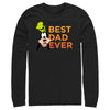 Men's Mickey & Friends Father's Day Best Goofy Dad Ever  Adult Long Sleeve Shirt