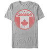 Men's Lost Gods Canada Flag Circle  Adult T-Shirt