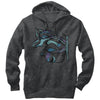 Men's Lost Gods Abstract Butterfly  Adult Pull Over Hoodie