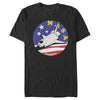 Men's NASA Florida American Flag Emblem  Adult T-Shirt