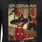 Men's Marvel Spider-Man: No Way Home Three Panel Poster  Adult Pull Over Hoodie