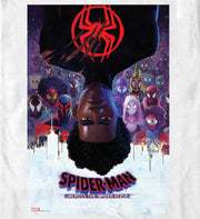 Men's Spider-Man: Across the Spider-Verse Miles Morales Movie Poster  Adult T-Shirt