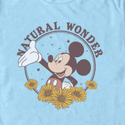 Men's Mickey & Friends Natural Wonder Sunflower  Adult T-Shirt