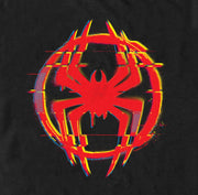 Men's Spider-Man: Across the Spider-Verse Glitch Spider Icon  Adult T-Shirt