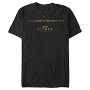 Men's Star Trek: Picard The Journey Is Far From Over Picard  Adult T-Shirt