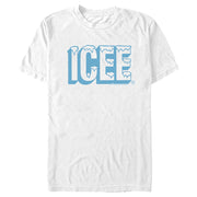 Men's ICEE Simple Blue Logo  Adult T-Shirt