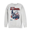 Men's Marvel Captain Marvel Streaks  Adult Sweatshirt