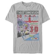 Men's Batman 3D Vintage Comic Cover  Adult T-Shirt