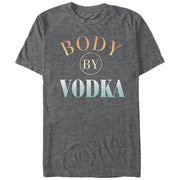 Women's CHIN UP Body By Vodka  Adult Boyfriend Tee