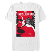 Men's The Incredibles 2 Most Incredible Dad Skyscraper  Adult T-Shirt