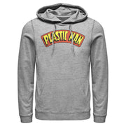 Men's Justice League Plastic Man Logo  Adult Pull Over Hoodie