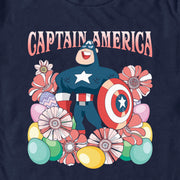 Men's Marvel Easter Egg Hunt Superhero  Adult T-Shirt