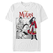 Men's Mulan Classic Panels  Adult T-Shirt