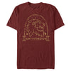 Men's Harry Potter Gryffindor House Emblem  Adult T-Shirt