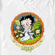 Men's Betty Boop Virgo Zodiac  Adult T-Shirt