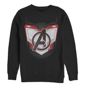 Men's Marvel Avengers: Endgame Logo Quantum Suit  Adult Sweatshirt