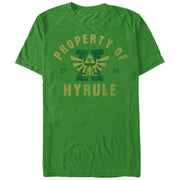 Men's Nintendo Legend of Zelda Property of Hyrule  Adult T-Shirt