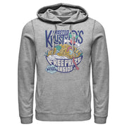 Men's The Simpsons Frosted Krusty O's  Adult Pull Over Hoodie