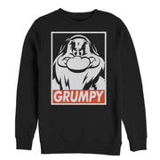 Men's Snow White and the Seven Dwarves Grumpy  Adult Sweatshirt