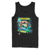 Men's Jurassic Park Car Chase Scene  Adult Tank Top