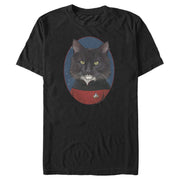 Men's Star Trek: The Next Generation Number One Commander William T Riker Cat  Adult T-Shirt