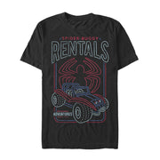 Men's Marvel Spider-Man Buggy Rentals  Adult T-Shirt