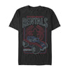 Men's Marvel Spider-Man Buggy Rentals  Adult T-Shirt