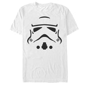 Men's Star Wars Sleek Stormtrooper Face  Adult T-Shirt