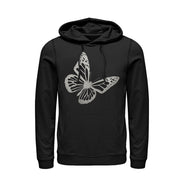 Men's Lost Gods Butterfly Wings  Adult Pull Over Hoodie