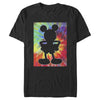 Men's Mickey & Friends Mickey Mouse Retro Tie-Dye Silhouette  Adult T-Shirt