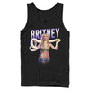 Men's Britney Spears Slave 4 U Python  Adult Tank Top