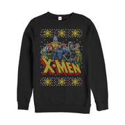 Men's Marvel Ugly Christmas X-Men Group  Adult Sweatshirt