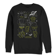 Men's Toy Story Claw is Our Master  Adult Sweatshirt