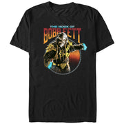 Men's Star Wars: The Book of Boba Fett Black Krrsantan  Adult T-Shirt