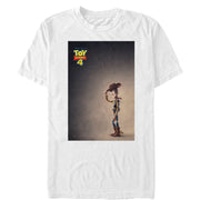 Men's Toy Story Woody Movie Poster  Adult T-Shirt