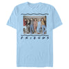 Men's Friends Group Stair Pose  Adult T-Shirt