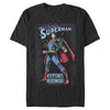 Men's Superman Kryptonite Nevermore Cover  Adult T-Shirt