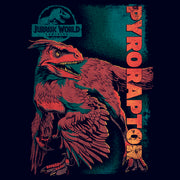 Men's Jurassic World: Dominion Pyroraptor Dinosaur Portrait  Adult T-Shirt