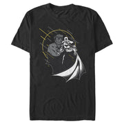 Men's Batman The Caped Crusader and Joker  Adult T-Shirt