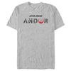 Men's Star Wars: Andor Black Logo  Adult T-Shirt