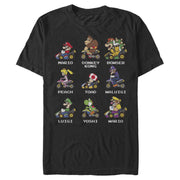 Men's Nintendo Mario Kart Cast  Adult T-Shirt