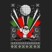 Men's Lost Gods Christmas DJ Santa Ugly Sweater  Adult Sweatshirt