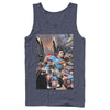 Men's Superman Hidden Hero Glimmer  Adult Tank Top