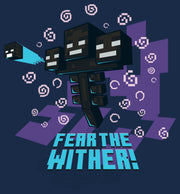 Men's Minecraft Fear the Wither  Adult T-Shirt