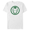 Men's Marvel St. Patrick's Day Lucky Iron Man Mask  Adult T-Shirt