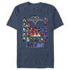 Men's Kingdom Hearts 1 Periodic Table  Adult T-Shirt